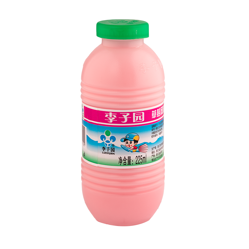 草莓風(fēng)味乳飲料，單瓶凈含量225ml